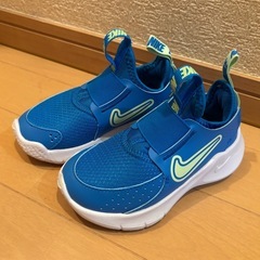 ナイキ フレックス ランナー 3 NIKE スニーカー キッズ ベビー ブルーの画像