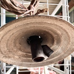 昭和レトロ　電気傘　アンティークの画像