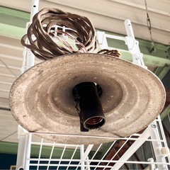 昭和レトロ　電気傘　アンティークの画像