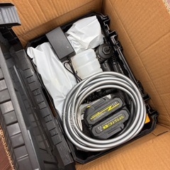 コードレス高圧洗浄機　新品未使用の画像