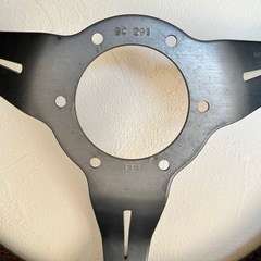  決まりました ステアリングの画像