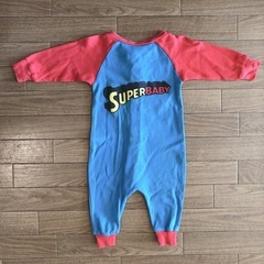 スーパーマン なりきりロンパース70cm 【セットで0円】 の画像