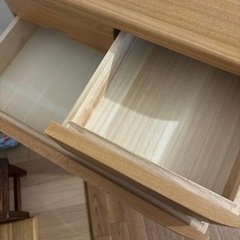 リビングチェスト　天然木　高さ90の画像