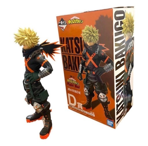 【箱付き】一番くじ　ヒロアカ　爆豪　fight On D賞