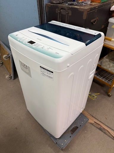 2021年　5.5kg  分解洗浄済み　ハイアール　JW-U55HK