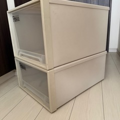 衣装ケース　2個　組み合わせ可能の画像