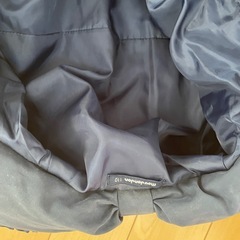 女児　ダウンコート　110 ネイビー　B-31の画像