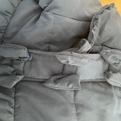 女児　ダウンコート　110 ネイビー　B-31の画像