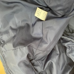 女児　ダウンコート　110 ネイビー　B-31の画像