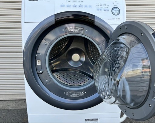 【全国最安値】?2020年購入SHARPドラム式洗濯乾燥機　単身最適ES-S7D 配達無料