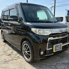 【支払総額13.8万円】タントカスタムRSターボ車検付き即日納車ok機関良好 カスタム多数♩フルセグTV 社外マフラー の画像