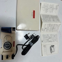 【レトロ・美品】コンパクト ミニアイロン JACK POT（スプレー機能付き）の画像