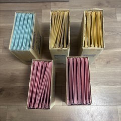 コクヨ　ガバットファイルＳ　A4サイズ　青赤黄緑の画像