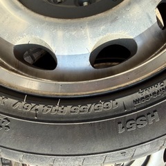 軽自動車用　夏タイヤホイールセットの画像