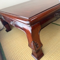 こたつテーブルの画像