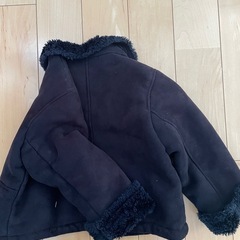 男児　コムサデモート　コート　100 黒 の画像