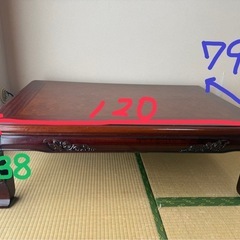 こたつテーブルの画像