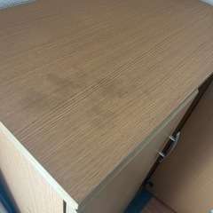 木製収納棚 扉付き 幅58×奥行35×高さ92cmの画像