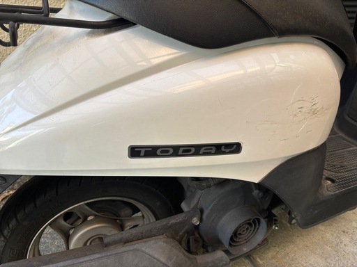 【受渡し者決定】HONDA today 50CC 中古バイク