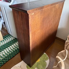 北海道民芸家具　アンティーク　　棚の画像