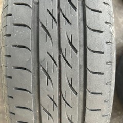 155-65-14アルミ夏タイヤセットの画像