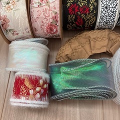 リボンのセットの画像