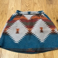 レトロガール　厚手スカートの画像