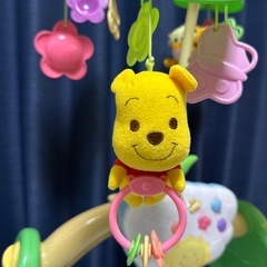 3/7まで！【プーメリー】《旧型》プーさんの6wayジムにへんしんメリーの画像