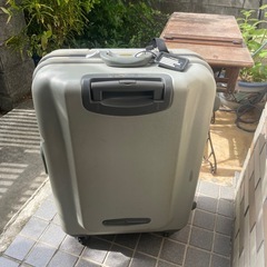 レア物　Hanesのスーツケースの画像