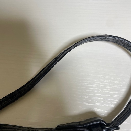 バレンシアガ アワーグラス XS 2way ハンドバッグ クロコ型押し ブラック