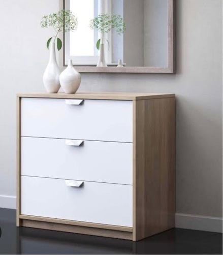 IKEA  ASKVOLL（アスクヴォル）タンス 中古 家具 買取 引取 不用品 3段チェスト