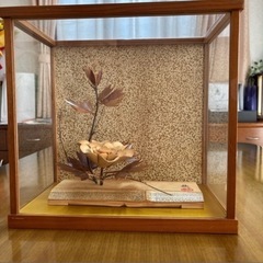 (決まりました)木で作られた花   工芸品    置物  インテリアの画像
