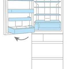 (お取引確定)TOSHIBA 冷凍冷蔵庫　ベジータ　左開き　2019年製の画像