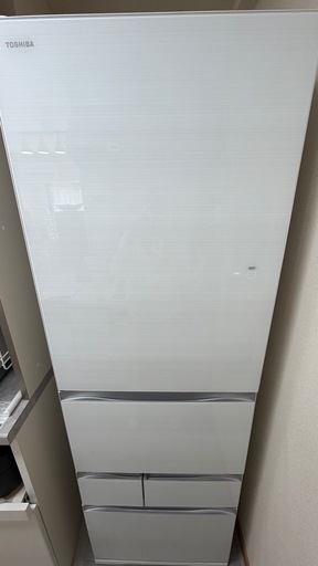 お取引確定)TOSHIBA 冷凍冷蔵庫ベジータ左開き2019年製 (衣 