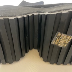 美品✨厚底ニットブーツ ソックスブーツ 黒 モード YI SHENG 23.0の画像