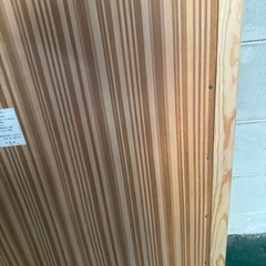 天然木　大型ミラー　80×180の画像