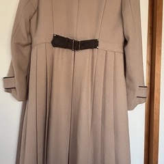 レディース　ロングコート　毛100%の画像