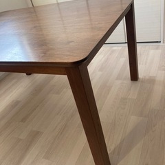 オーダーメイド5-6名ダイニングテーブル(幅135奥行100高さ70cm)の画像