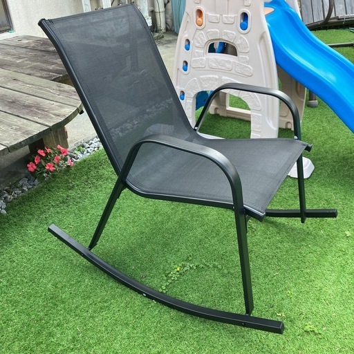 新品★ロッキングガーデンチェア2脚