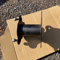 ジムニースペアタイヤホルダーアルミホイール取り付けにノーマル位置の画像