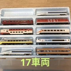 鉄道模型 セット　M TRAIN 17車両の画像