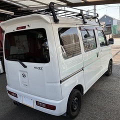 ★車検付★  ダイハツ　ハイゼットカーゴ　MT  軽バン　カスタム車　　の画像