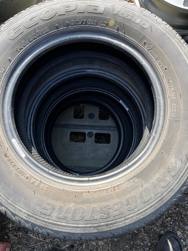 組み換え工賃込み 145/80r12