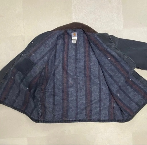 【希少カラー】Carhartt ミシガンチョアコート　PTL ペトロール USA製　カバーオール