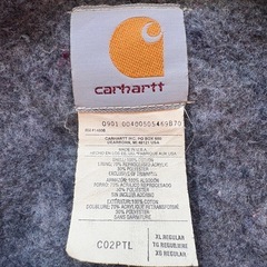 【希少カラー】Carhartt ミシガンチョアコート　PTL ペトロール USA製　カバーオールの画像