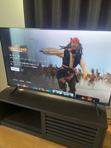 TV　hisense 43E6G