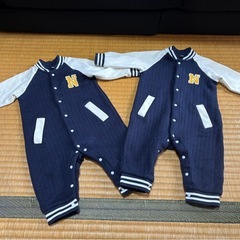 ベビー服　カバーオール 70〜80サイズ 合計9着セットの画像