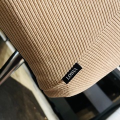 LOWYA コーデュロイ調ソファ ベージュ 韓国インテリア 2人掛け　ラブソファ　コンパクト　ソファ　コーデュロイ　可愛い　姫系　ヒメ系の画像