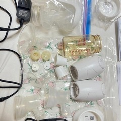 Pigeon さく乳器 電動 ピジョン Pigeon 
手動搾乳器 3セットの画像