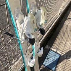 ロシニョール　スキー板　ブーツ　ストック　ケース付きの画像